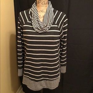 Chico’s striped turtleneck